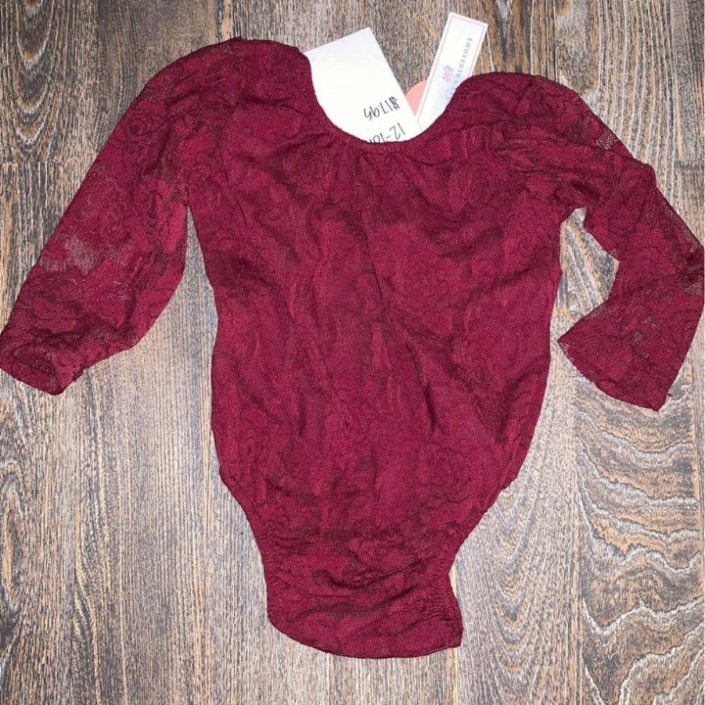 NWT Baileys Blossoms bodysuit